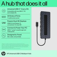 HP 50H98AA USB 3.2 Gen 1 (3.1 Gen 1) Type-C Noir - W127067328