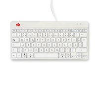 R-Go Tools Compact Break ergonomic keyboard QWERTZ (DE), wired, white - W128444804