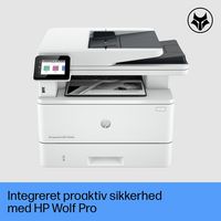 HP Laserjet Pro Mfp 4102Fdw Printer, Black And White, Printer For Small Medium Business, Print, Copy, Scan, Fax, Wireless; Instant Ink Eligible; Print From Phone Or Tablet; Automatic Document Feeder - W128279092