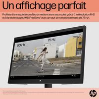 HP V22ve G5 54,6 cm (21.5") 1920 x 1080 pixels Full HD LCD Noir - W128422720