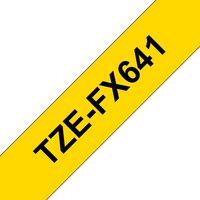 Brother Tape Black on Yellow 18mm - W124676528
