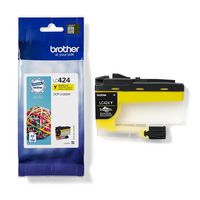 Brother Lc-424Y Ink Cartridge 1 Pc(S) Original Yellow - W128265272