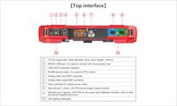 Ernitec 7" Touch Screen Test Monitor, Wi-Fi, Supports HDCVI/AHD/TVI/CVBS, DC12V, 12V 2A Power Output - W128807403