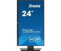 iiyama 24" IPS technology panel with USB-C dock and RJ45 (LAN), DisplayPort output, 150mm height-adjustable stand - W128862715