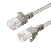 MicroConnect CAT6 U/UTP SLIM Network Cable 0.25m, Grey - W124677411