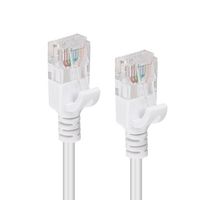 MicroConnect CAT6 U/UTP SLIM Network Cable 0.15m, White - W124977286
