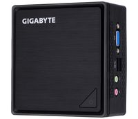 Gigabyte 56.1 x 107.6 x 114.4 mm, Intel Celeron Processor N3350, 2.4GHz, 2 core (TDP 6W), 1 x SO-DIMM DDR3L, Realtek RTL8111HS, Realtek ALC891 - W124355192