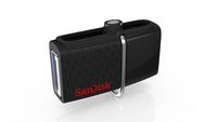 Sandisk 16GB, 130 MB/s, USB 3.0/micro-USB, black - W124374719
