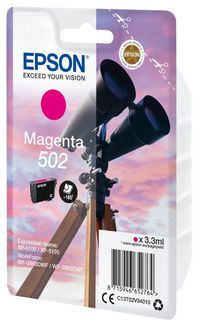 Epson Singlepack Magenta 502 Ink - W124346646