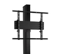 B-Tech System X Universal Dual Stack Flat Screen Floor Stand, 1.8 m, 32" - 65", max 35 kg, VESA 600x400, Black - W124346288