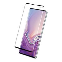 Eiger 3D GLASS Case Friendly Glass Screen Protector for Samsung Galaxy S10+ in Clear/Black - W124349363