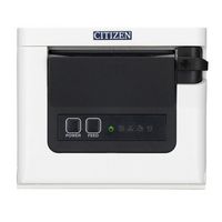 Citizen CT-S751, Direct Thermal, 203 dpi, 350 mm/s, 8 MB, USB 2.0, Bluetooth, Wi-Fi, LAN, 100 - 240V, 50/60hz, 125x170x108 mm, white - W124382899