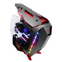 Antec Aluminium Open-Frame Mid Tower PC Chassis, Tempered Glass Windows, E-ATX - mITX, USB3.1 Type-C - W124386693