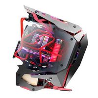 Antec Aluminium Open-Frame Mid Tower PC Chassis, Tempered Glass Windows, E-ATX - mITX, USB3.1 Type-C - W124386693