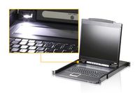 Aten Lightweight PS/2-USB LCD Console - W124391811