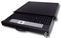 Aixcase Rack keyboard shelf black, 19" - W124391751