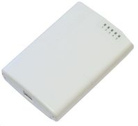 MikroTik 650MHz CPU, 64MB RAM, 5xLAN (four with PoE out), RouterOS L4, outdoor case, PSU, PoE, mounting set - W124392514