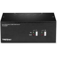 TRENDnet 2-Port Dual Monitor DisplayPort KVM Switch - W124386420