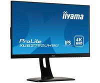 iiyama 27", 4K UHD, 300 cd/m², DVI, HDMI, USB 3.0, 100 - 240 V, 50/60 Hz - W124379833
