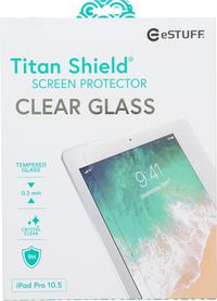 eSTUFF Titan Shield Clear Glass Screen Protector for iPad Pro 10.5"/iPad Air 2019 - W124382997