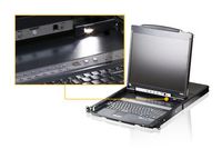 Aten Dual Rail LCD PS/2-USB Console - W124447420