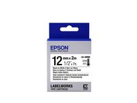 Epson Label Cartridge Heat Resistant LK-4WBH Black/White 12mm (2m) - W124446785