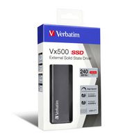 Verbatim Disque SSD externe Vx500 USB 3.1 Gén 2, 240Go - W124421428