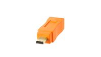Tether Tools USB 2.0 - Mini USB B, 4.6 m, orange - W125247410