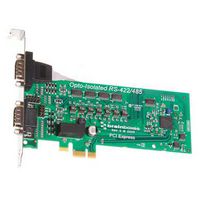 Brainboxes 2 x RS422/485, PCI Express, 921600 baud Max - W124790499