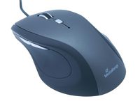 MediaRange MediaRange Optical 5-button mouse, wired, black/grey - W125263946