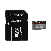 PNY Turbo, MicroSDHC, 16GB, Class10, UHS-1, U3, 90MB/s, SD adapter - W124974659