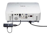 Sharp/NEC 3LCD, 1920 x 1200, 5300 Lumen, 330 W UHP, Mini D-sub x 2, HDBaseT, HDMI x 2, D-Sub, USB 2.0 x 2 + MultiPresenter - UK - W125398710