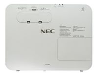 Sharp/NEC 3LCD, 5500 Lumen, 1280 x 800, 330 W UHP, Mini D-sub x 2, D-Sub, HDBaseT, HDMI x 2, RJ45, USB x 2 + MultiPresenter, UK - W125398711