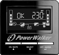 PowerWalker 2100 W, 3000 VA, 162-290 V AC, C20, 45dB, 60Hz, 9Ah, 12 V - W124996865
