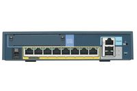 Cisco 8 Fast Ethernet, 2 x PoE, 150 Mbps, 3 VLANs, 1 SSC, 3 x USB 2.0, 512 MB, 128 MB flash, 1.8 kg, DES license, 10 users Bundle - W126934182