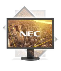 Sharp/NEC 24" AH-IPS LED, 1920 x 1200, 16:10, 350 cd/m², 1000:1, 8 ms, DisplayPort, DVI-D, HDMI, VGA - W125340565