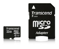 Transcend Transcend, 32GB, microSDHC, Class 10, UHS-I, 90MB/s with Adapter - W124776225