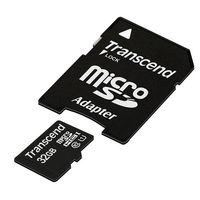 Transcend Transcend, 32GB, microSDHC, Class 10, UHS-I, 90MB/s with Adapter - W124776225