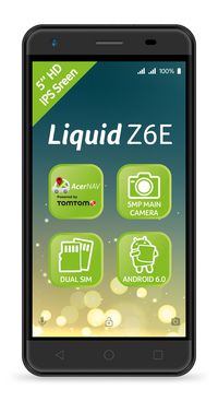 Acer LIQUID Z6E.DUAL.EU.BLACK Liquid Z6E, 12.7 cm (5"), 1 - W124855816