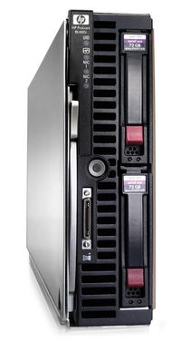 Hewlett Packard Enterprise The HP ProLiant BL460c provides greater 2P x86 server blade density without compromise and maximum power-efficiency with flexibility and choice. - W124719813