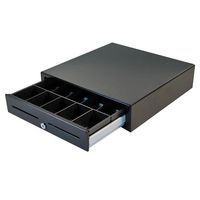 APG Cash Drawer 5xCoin, 5xNote, USB, Black - W124783818