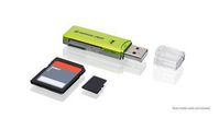 IOGEAR SD/MicroSD/MMC Card Reader/ Writer, USB 2.0 - W124755258