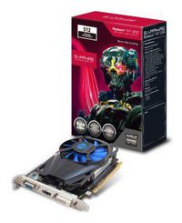 Sapphire 1GB GDDR5, PCI Express 3.0, 925MHz/4500MHz, 128-bit, Black/blue - W125280698