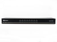 Vertiv 1x8 KVM switch with USB, w/OSD, push (touch) button switching, keystroke switching, cascade support, internal power supply, includes 8 CBL0170 cables - W124585596