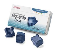 Xerox Xerox Genuine Phaser 8500 / 8550 Cyan Solid Ink (3,000 pages) - 108R00669 - W124698044
