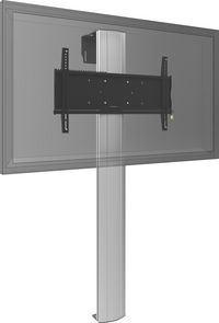 SmartMetals Flat screen stand fixed to floor and wall - W125435989
