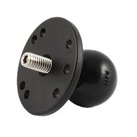 RAM Mounts RAM Ball Adapter with Round Plate and 3/8"-16 Threaded Stud - W124869889