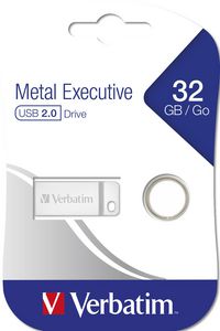 Verbatim Metal Executive USB 2.0 Drive 32GB - W124540249
