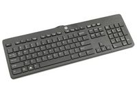 HP USB Business Slim Keyboard, Black - W125034816