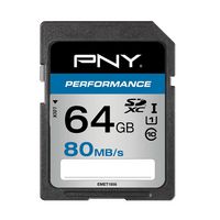 PNY SDXC 64GB Performance 80MB/s - W124674789